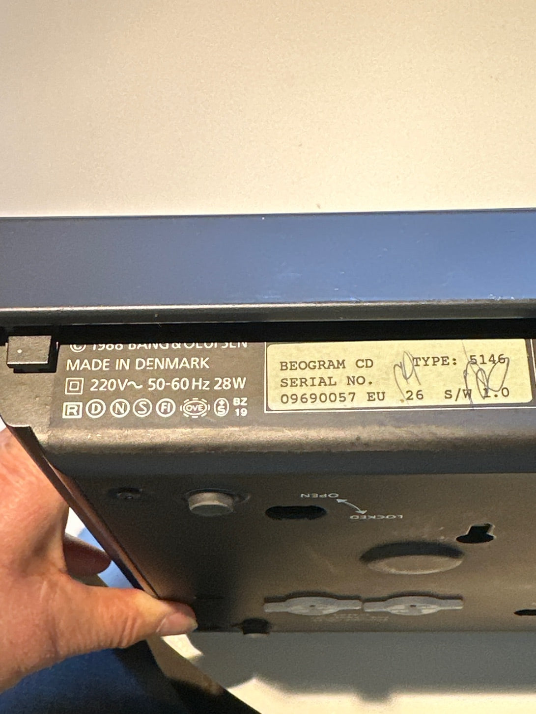 CD-afspiller fra B&O